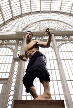 cultivnation:  Olymipian Dreams: Ashley McKenzie - Judo McKenzie, World Cup 2011 Gold medalist and Great Britain hopeful for 2012 wears trousers by Y-3. (from ES magazine) 