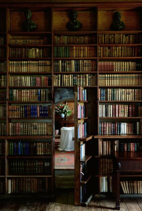 alectau:  Library Secret Door - Simon Brown Photography 