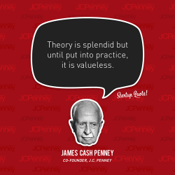 startupquote:  Theory is splendid but until