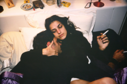  Joana And Auréle In My Bed Embraced — Nan Goldin, Sag Harbor Ny, 2001 