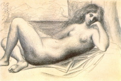 23silence:  Pablo Picasso (1881-1973) - Femme allongée, 1920 