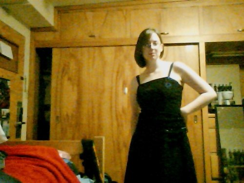 carriecmoney: shiromouse: Going to Tumblr prom with carriecmoney! fail webcam is fail and so is my a