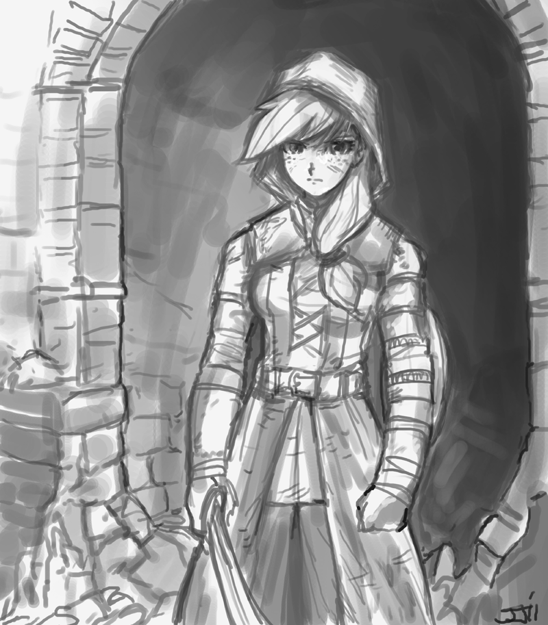 Requested in Livestream Applejack as a Wanderer