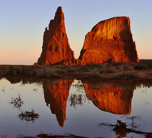 rorschachx:Dancing Rocks - Navajo Nation, NE Arizona | image by Mr. Jalapeño