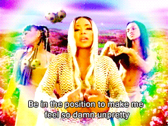 brimalandro:  I’ll make you feel unpretty too… 