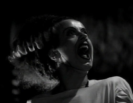 monsterman:  Elsa Lanchester - The Bride of Frankenstein (1935) hmm Bride and Frankenstein