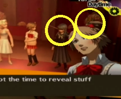 chariotoffortune:  steinmonster:  …  Weren’t Chie and Yukiko the ones who dressed up Yosuke and Souji? Or is my memory that bad? 