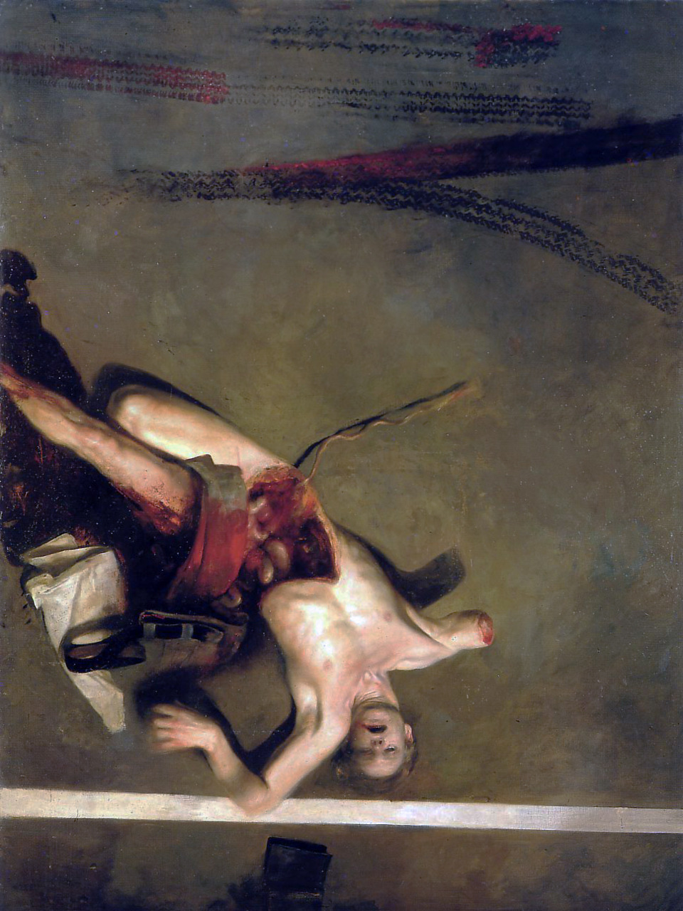 welovepaintings:  Odd Nerdrum Amputation 1968 195 x 256 cm 