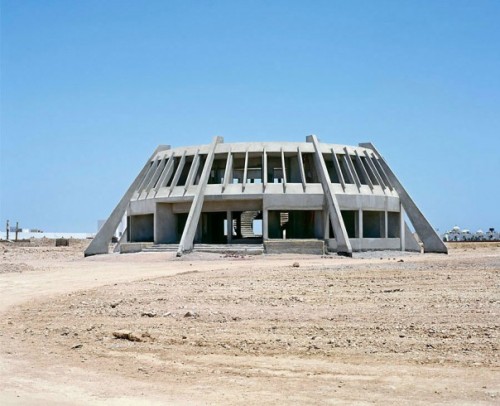 ideasmadevisible: Sinai Hotels - Egypt The concrete skeletons of five star complexes tower up l