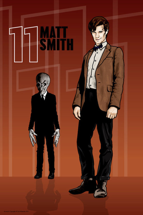 iwouldratherbbc: oscarstardis: davidtennantgasm: This is cool but why doesn’t Eleven get a mon