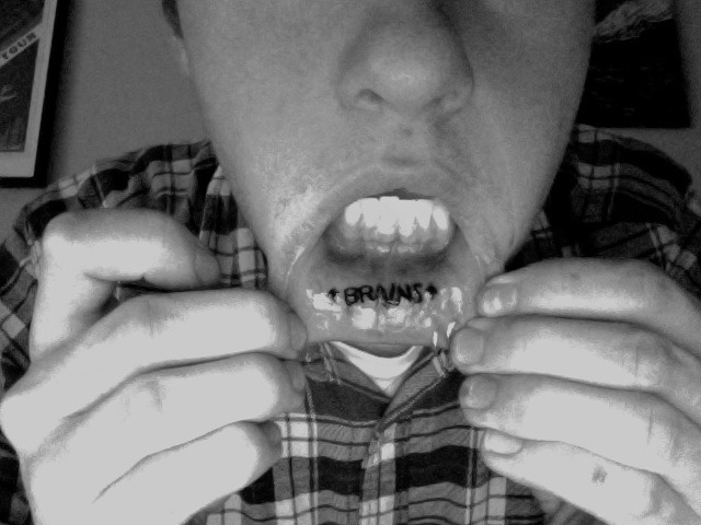 fuckyeahtattoos:  I love zombie movies, so why not? Happy Halloween, tumblr. http://www.thenineteeneighties.tumblr.com