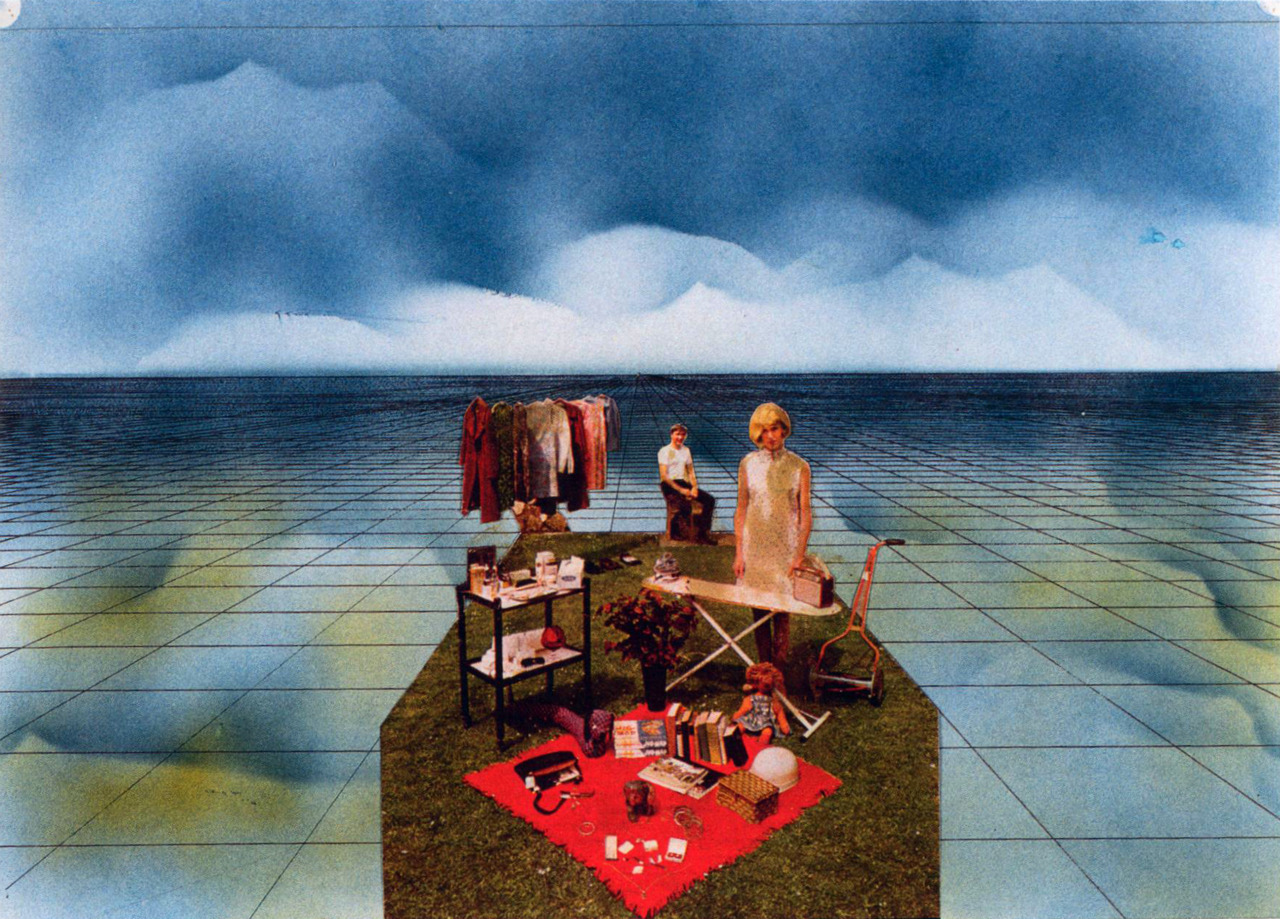 archiveofaffinities:  Superstudio, Supersurface, The Happy Island Project, 1971 