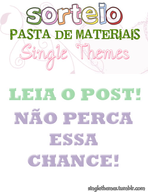  OBS: Fizemos esse sorteio a pedido, ou seja, recebemos uma ask pedindo. REGRAS: