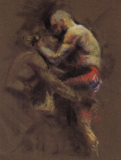 mmafanmade:  ‘The Clinch’ “6 x 8 inches