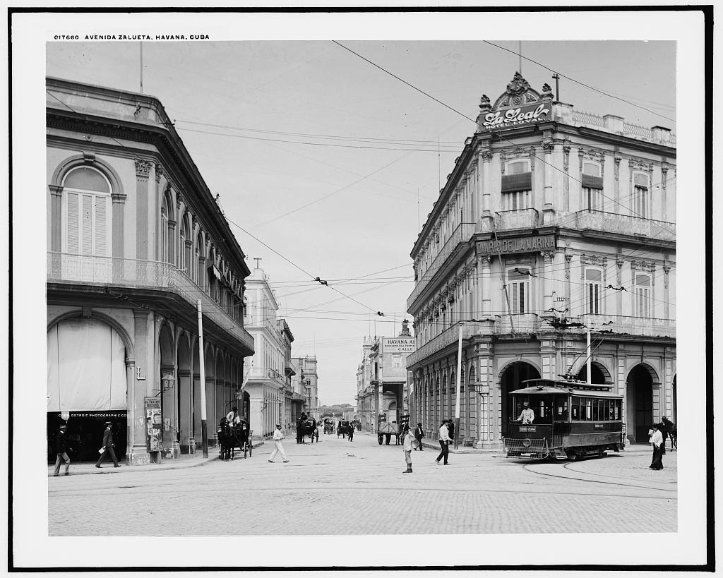 On Avenida Zalueta, Havana