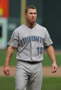 Brett Lawrie&rsquo;s tongue and bulge