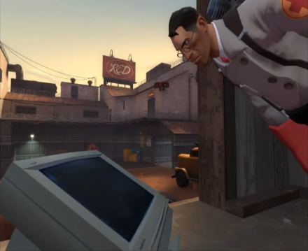 >when you're loading something or trying to level up in a video game and you're