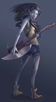 ferabreu:  Marceline the PUNK QUEEN 