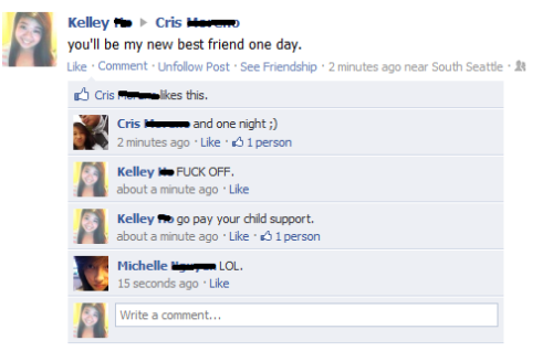 AHHAHA! I’m such a racist bitch, but I love this kid. HAHAH