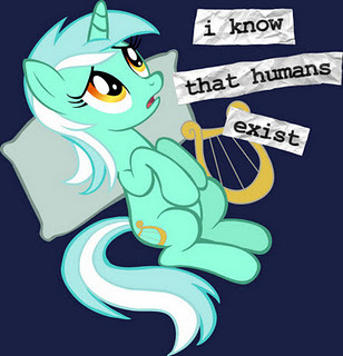 toriningendesertparty:  datcatwhatdances:  Oh Lyra. D: If only I could prove it to you. ;-;  I’ve always liked the silly fanon idea that Lyra has a secret obsession with humans or the idea that there are humans existing somewhere. it’s really cute