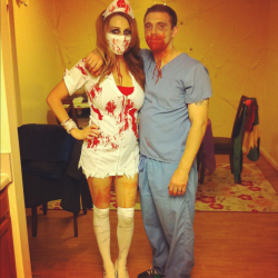 Maquitadonyel:  Zombies.  Brit And Her Hubby :) 