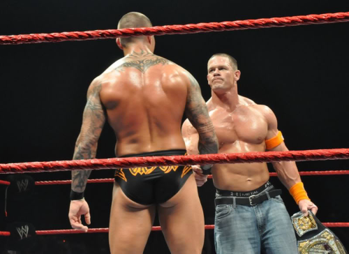 XXX wweissex:  Proof that Randy has a nice ass. photo