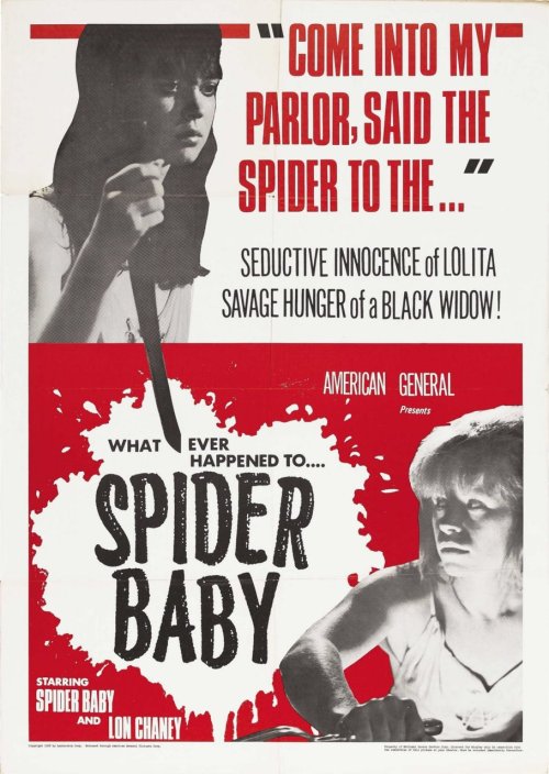 oldfilmposters:  Spider Baby (1968) Watch/Download Film Here 