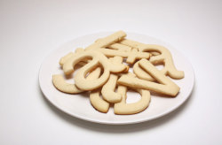 themindofalex:  By Helvetica® Cookie Cutters.