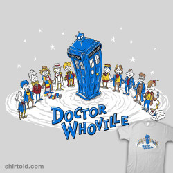 shirtoid:  Doctor Whoville by Ian Leino is