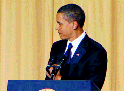 sollux:President Barack Obama at the 2009 White House Correspondents Dinner.omg they are the cutest 
