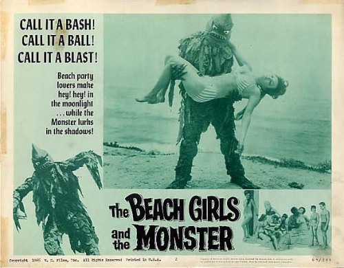 THE BEACH GIRLS AND THE MONSTER (1965) porn pictures