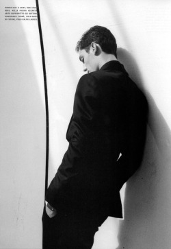 willy-vanderperre:  L’Uomo Vogue Oct. 2003