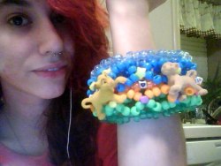 Simba & Nala cuff. <3I’ll post a better picture