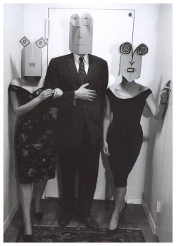 sarrikoadarra:  Saul Steinberg and Inge Morath, Masquerade, 1959-1961  