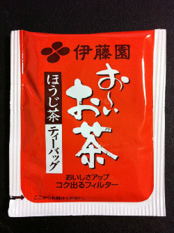 Japanese Roasted green tea Houjicha 1 tea bag Itoen brand from JAPAN (via Japanese Roasted green tea