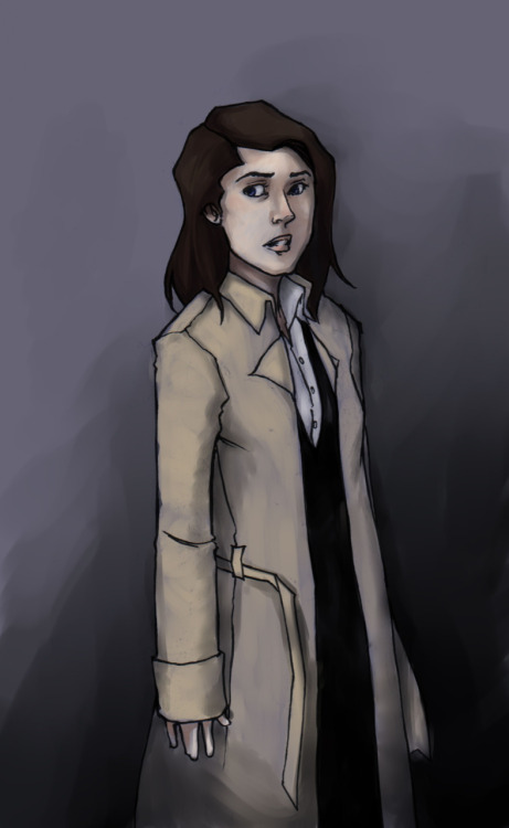 Female Castiel. Not completely happy with adult photos