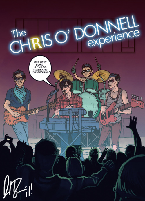 prettygirlwonder: dio-03: The Chris O’Donnell Experience, done for The Line: it is Drawn. This