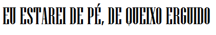 Um caso perdido.