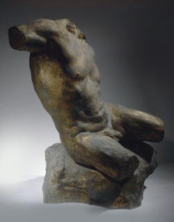 antonio-m:  Male TorsoJules DesboisTerracotta statuette, 1934Musée d'Orsay, Paris 