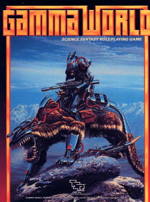 mutant-wasteland:  Gamma World (3rd Edition, 1986)