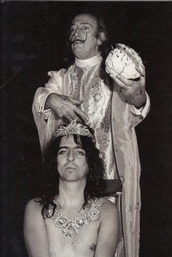 Dali And Alice Cooper