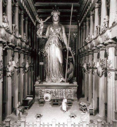 lunacylover: rarething: Athens, Parthenon, Interior Model, Metropolitan Museum of Art