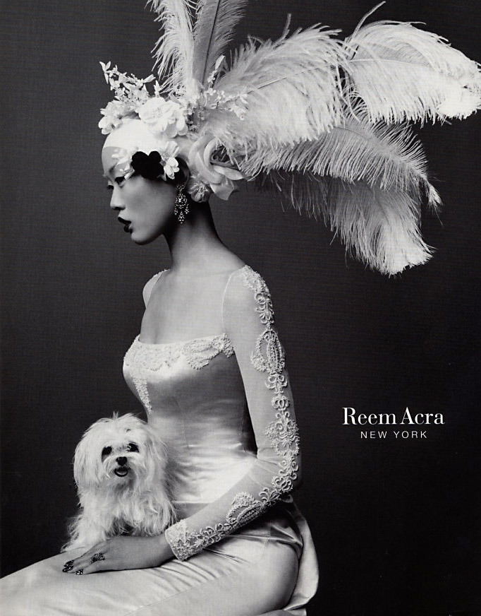 thegothcat:  Reem Acra, circa 2000’sModel: Kae Lee Iwakawa 