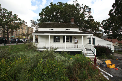 bookoasis:Via The New York Times: Poe’s Bronx Cottage Is Restored: It was a poor man’s house, with t