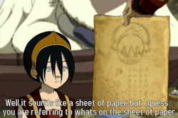 beeftony:  Toph’s blindness was one of