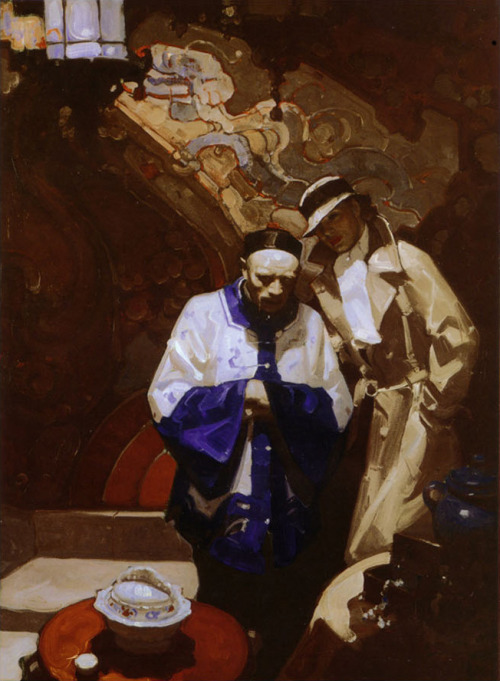 spectigular:  “The Count of Monte Cristo” and othersby Mead Schaeffer, American Golden Era illustrator. 