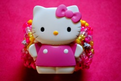 &Amp;Ldquo;Hello Kitty ♥ Daisy&Amp;Rdquo; Cuff I Made For Debbie :)