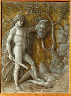 necspenecmetu:  Andrea Mantegna, David with