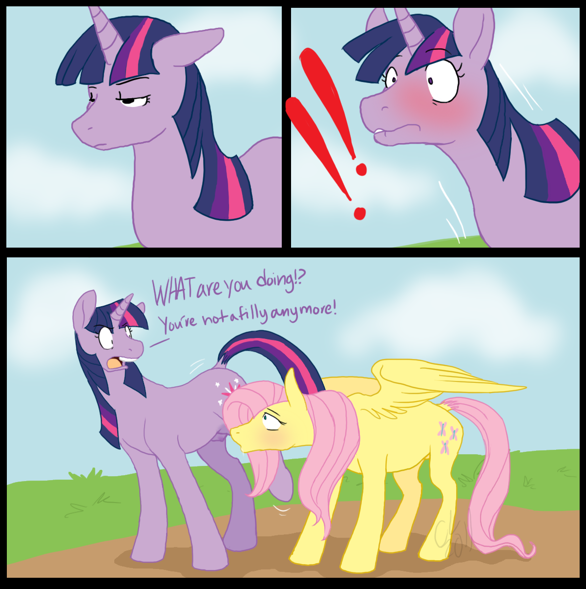 mylittleponyproblem:  Cartoonlion.  &hellip; Twi-teats! fffff. &lt;3