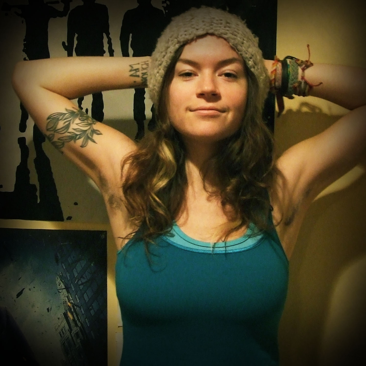 beauty-that-moves:  Consider me a proud member of the Hairy Pits Club (and legs,